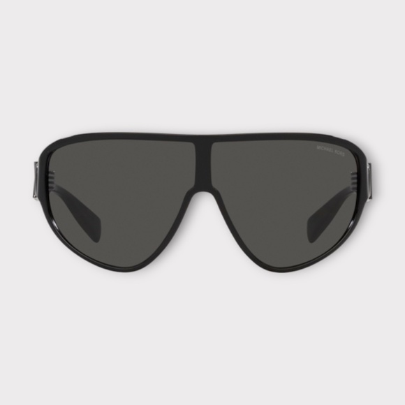 Michael Kors MK12194 Unisex Sunglasses in Black Frame, Dark Grey Lens, 69mm - Picture 1 of 5